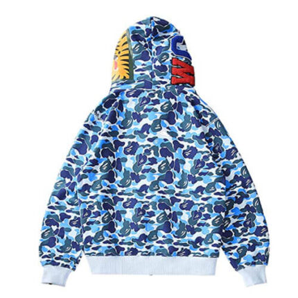 Bape Camo Blue Hoodie