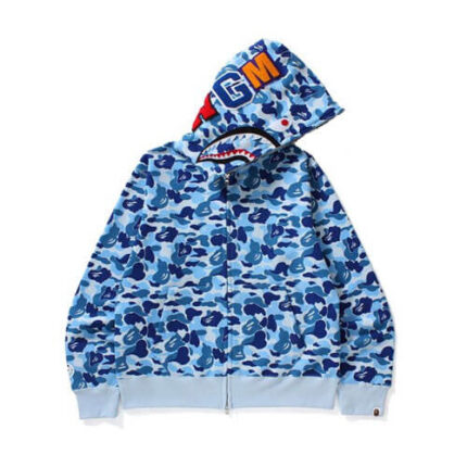 Bape Light Blue Hoodie