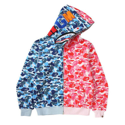 Bape Separate Blue Hoodie